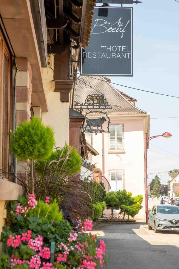 Hotel Restaurant Au Boeuf Blaesheim Exterior foto