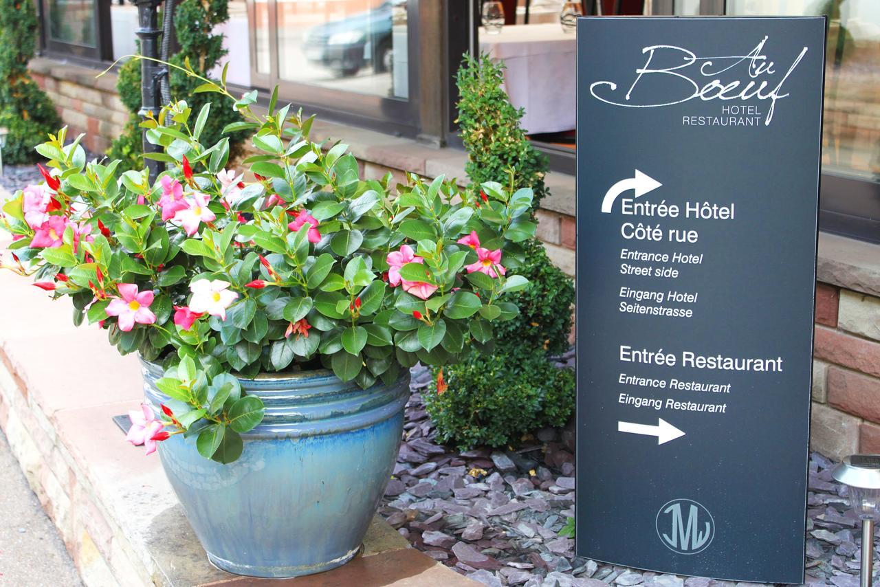 Hotel Restaurant Au Boeuf Blaesheim Exterior foto