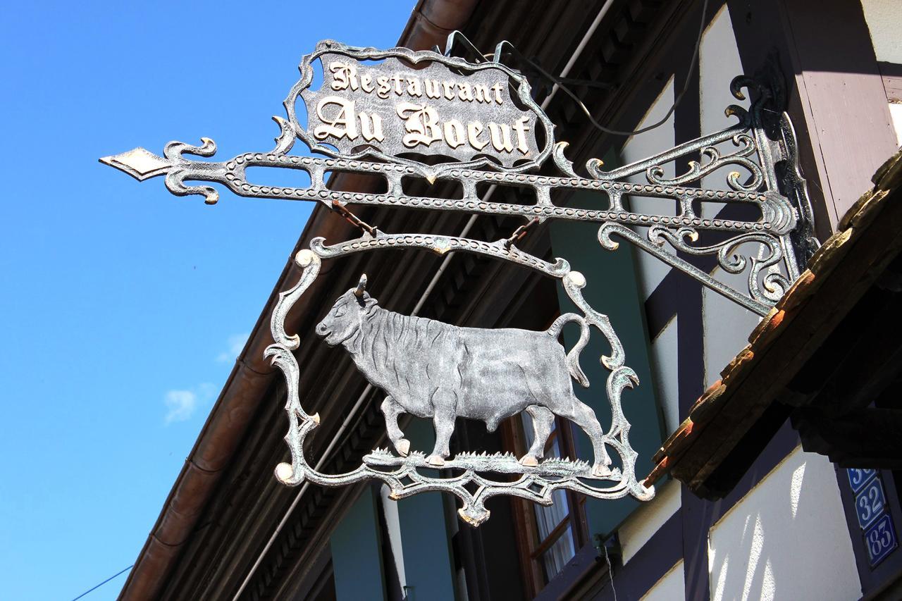 Hotel Restaurant Au Boeuf Blaesheim Exterior foto